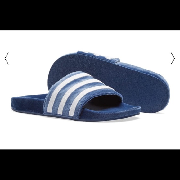 velvet slides adidas